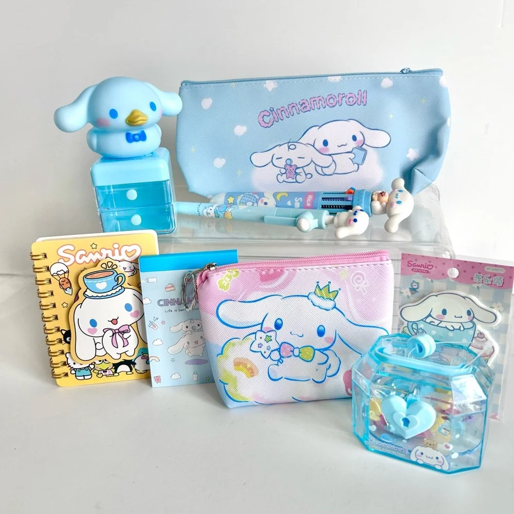 🩵(CIN325) Cinnamoroll Adorable 10-Piece Pencil Case Bundle! - Picture 7 of 7